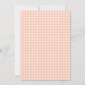 Perziken en Crème plat dank u kaart (Achterkant)