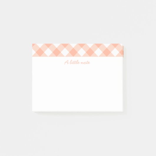 Perziken en Crème Post-it notities Post-it® Notes (Voorkant)