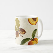 Perziken en noten Mok -  Botanisch (Voorkant rechts)