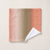 perziken en olijfresten bad handdoek (Wasdoekje)