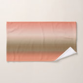 perziken en olijfresten bad handdoek (Handdoek)