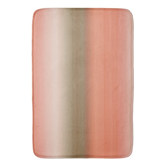 perziken en olijfresten badmat (Voorkant Verticaal)