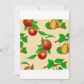 Perziken en peren kaart (Voorkant)