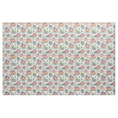  perziken en perzikenbloem stof (Fat Quarter)