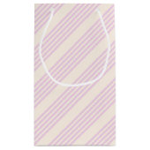 Perziken en room, vijf strepen klein cadeauzakje (Achterkant)