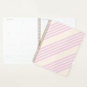 Perziken en room, vijf strepen planner (Display)