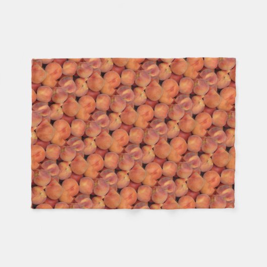 perziken fleece deken (Voorkant (Horizontaal))
