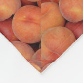 perziken fleece deken (Hoek)