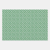  perziken & Gingham Mixed Patterns Inpakpapier Vel (Voorkant 3)