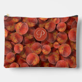 Perziken grote cosmetische toilettas etui (Voorkant)