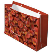 Perziken Grote Gift Bag Groot Cadeauzakje (Voorkant Gekanteld)