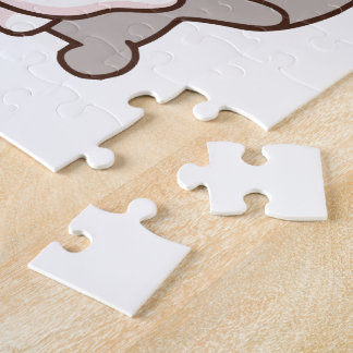 Perziken houden van Goma Puzzle Legpuzzel