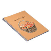 Perziken in een Mand Notitieboek (Rechterzijde)