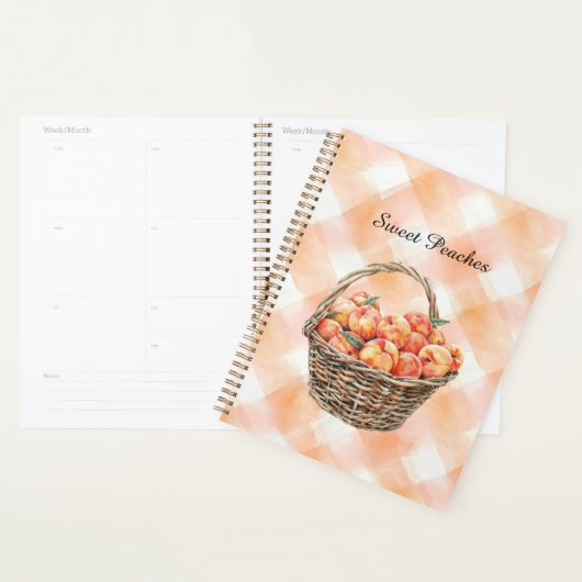 Perziken in een Mand Planner (Display)
