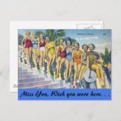 Perziken in Florida Briefkaart (Voorkant / Achterkant)