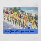 Perziken in Florida Briefkaart (Voorkant)