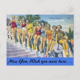 Perziken in Florida Briefkaart