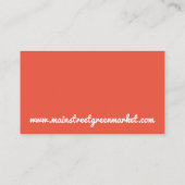 Perziken in het thuisconservenblikveld van perzike visitekaartje (Achterkant)