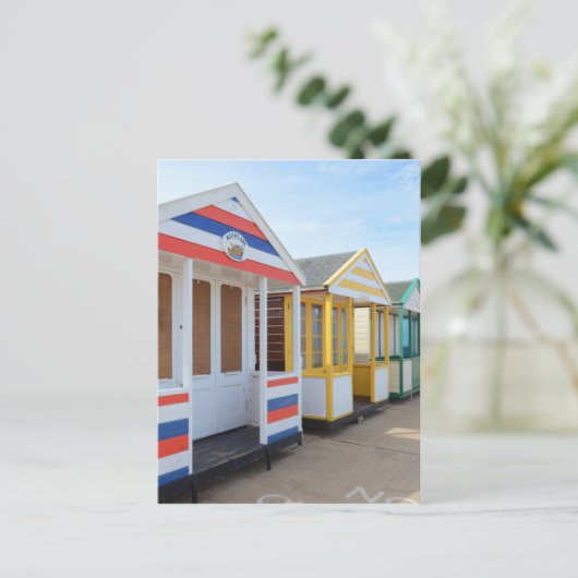 Perziken in Oost-Engeland Briefkaart (Staand voorkant)