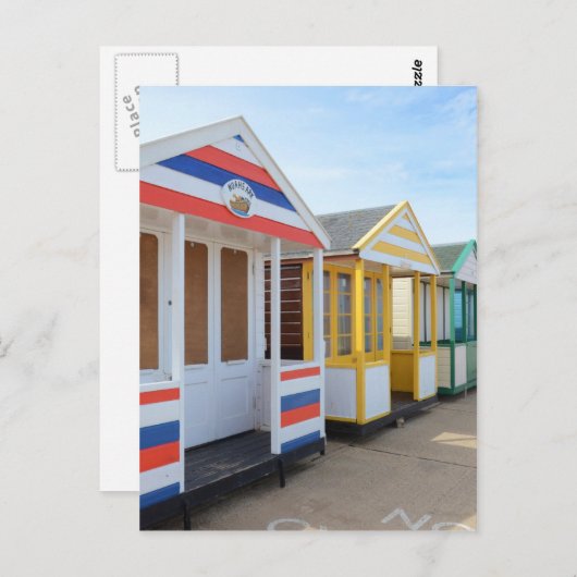 Perziken in Oost-Engeland Briefkaart (Voorkant / Achterkant)