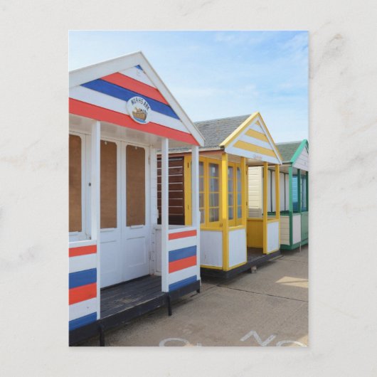 Perziken in Oost-Engeland Briefkaart (Voorkant)