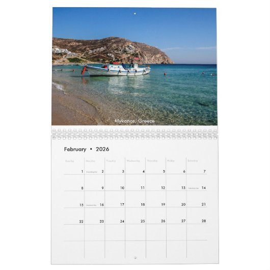 Perziken Kalender (Feb 2026)