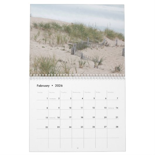 Perziken Kalender (Feb 2026)