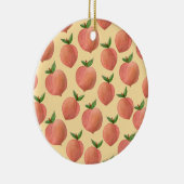 Perziken Keramisch Ornament (Rechts)