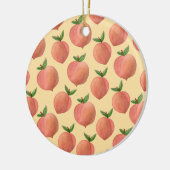 Perziken Keramisch Ornament (Links)