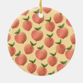 Perziken Keramisch Ornament (Achterkant)