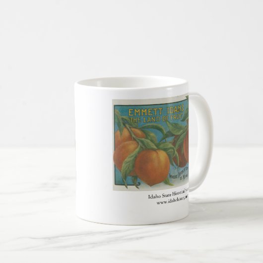 perziken koffiemok (Voorkant rechts)