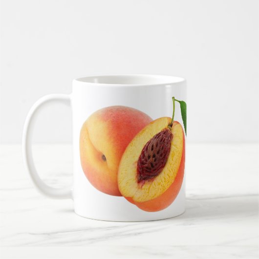 perziken koffiemok (Links)