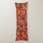 Perziken Lichaamskussen (Achterkant (Verticaal))