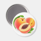 perziken magneet (Voorkant / Achterkant)