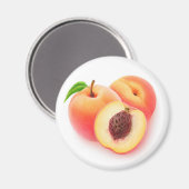 perziken magneet (Voorkant / Achterkant)