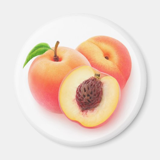 perziken magneet (Voorkant)