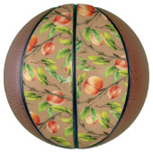 Perziken op de boom basketbal (Verticaal)