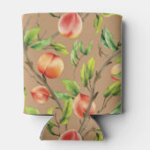 Perziken op de boom blikjeskoeler (Achterkant)