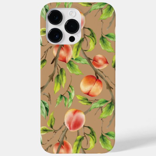 Perziken op de boom Case-Mate iPhone case (Achterkant)