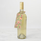 Perziken op de boom flessenhanger (Schuin)