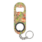 Perziken op de boom mini flessenopener (Achterkant)
