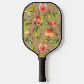 Perziken op de boom pickleball paddle (Voorkant)