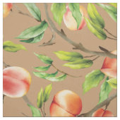 Perziken op de boom stof (Swatch)
