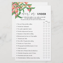 Perziken - Over of onder vrijgezellenfeest spel