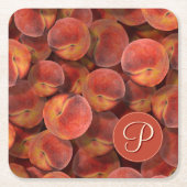 perziken papier Onderzetter (Voorkant)