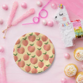 Perziken Papieren Bordje (Feest)
