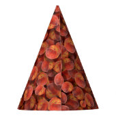 Perziken Papieren Petten Feesthoedjes (Achterkant)