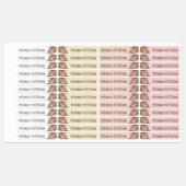 Perziken & perzik bloesems Naam toevoegen Labels (Vel)