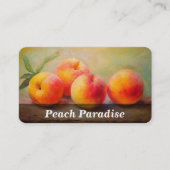 Perziken / Perziken Visitekaartje (Voorkant)