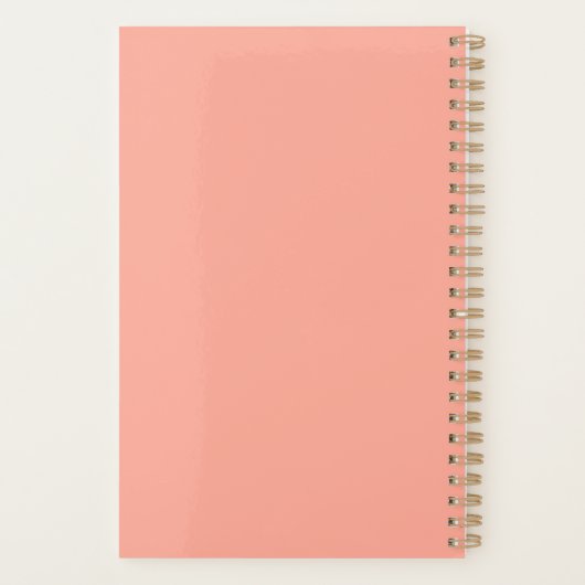 Perziken Planner (Achterkant)
